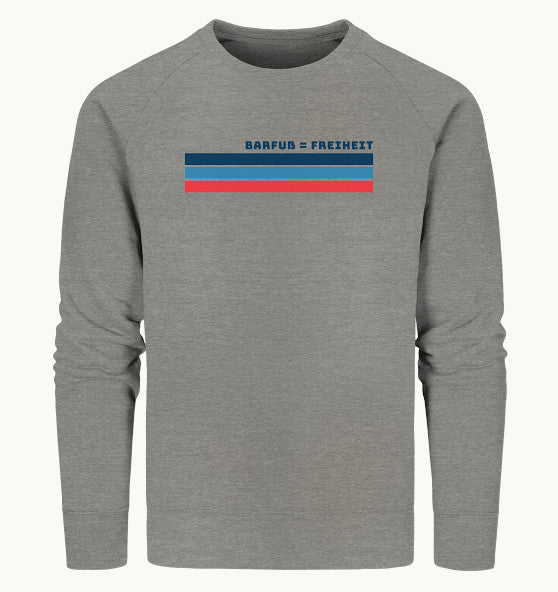 BARFUSS FREIHEIT - Organic Sweatshirt