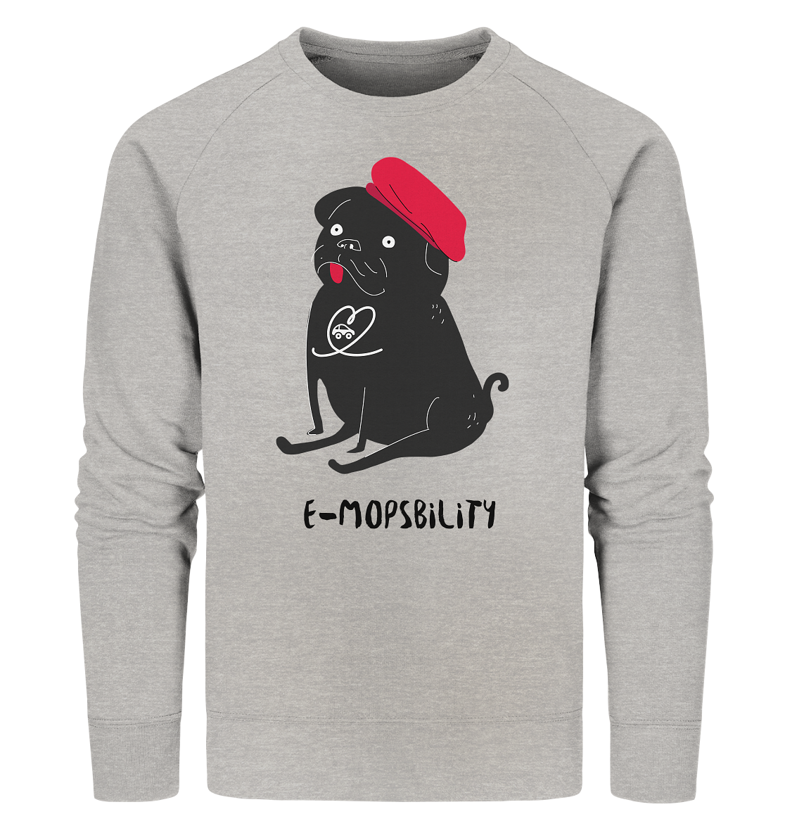 E-Mopsbility ORGANIC - Organic Sweatshirt