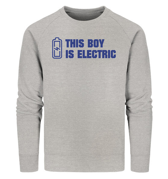 Move Electric This Boy - Organic Sweatshirt