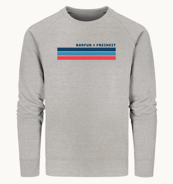 BARFUSS FREIHEIT - Organic Sweatshirt