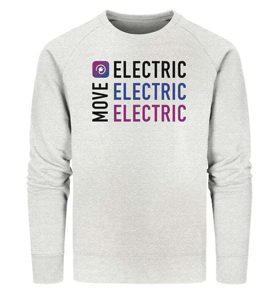 Move Electric Triple black - Organic Sweatshirt