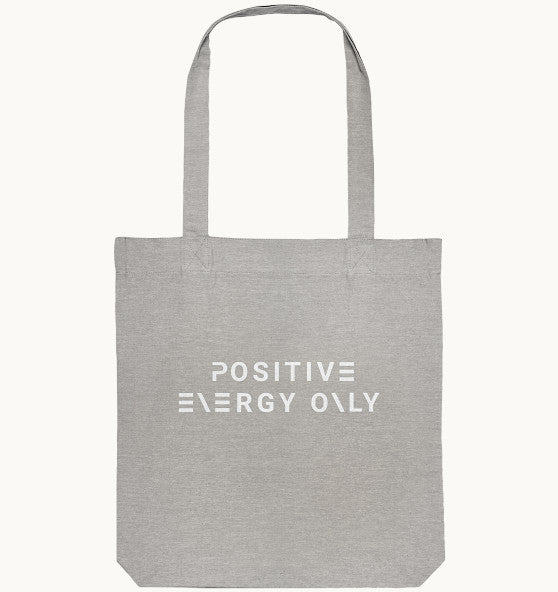 enPower Positive Energy white - Organic Tote-Bag